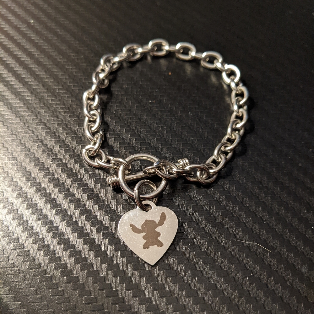 Disney Stitch Charm Bracelet